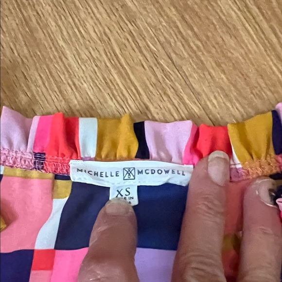 Michelle McDowell Colorful Geometric Maxi Dress XS excellent condition. - Picture 2 of 5